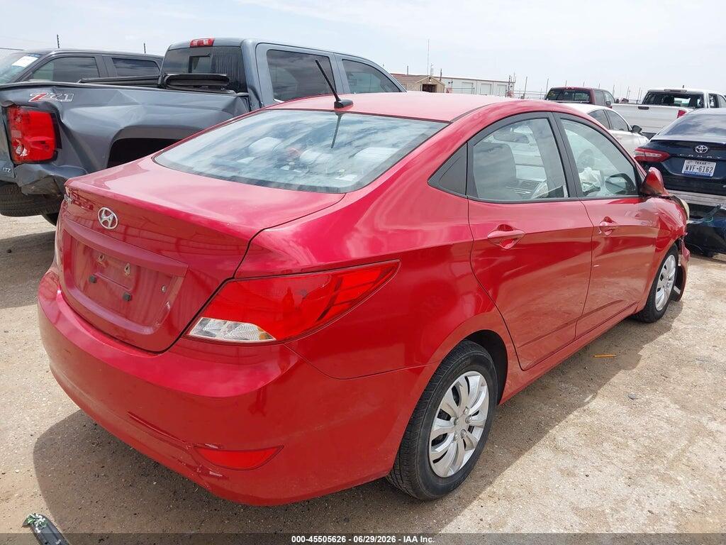 KMHCT4AE1GU999782 2016 HYUNDAI ACCENT photo no. 4