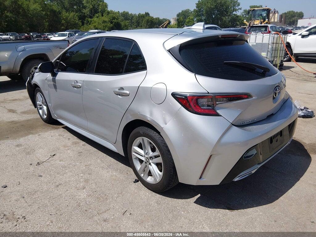 JTNK4RBE3K3045909 2019 TOYOTA COROLLA photo no. 3