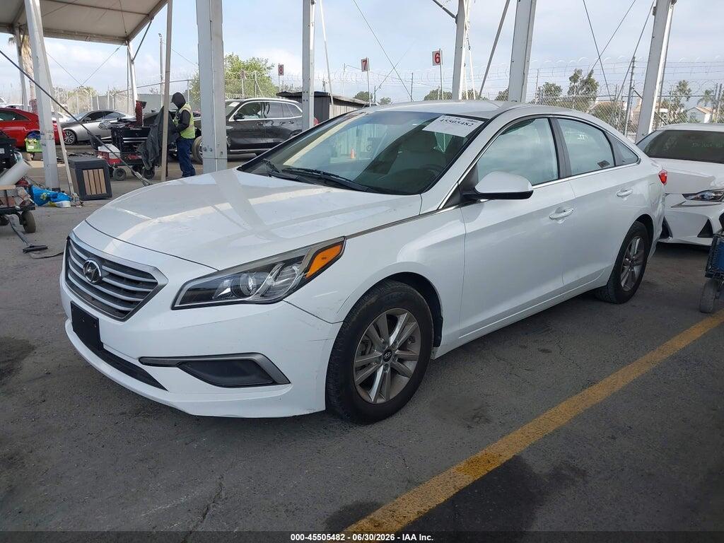 5NPE24AF2HH548283 2017 HYUNDAI SONATA photo no. 2