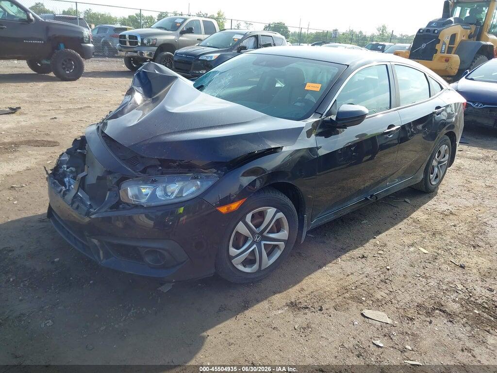19XFC2F65JE039975 2018 HONDA CIVIC photo no. 2