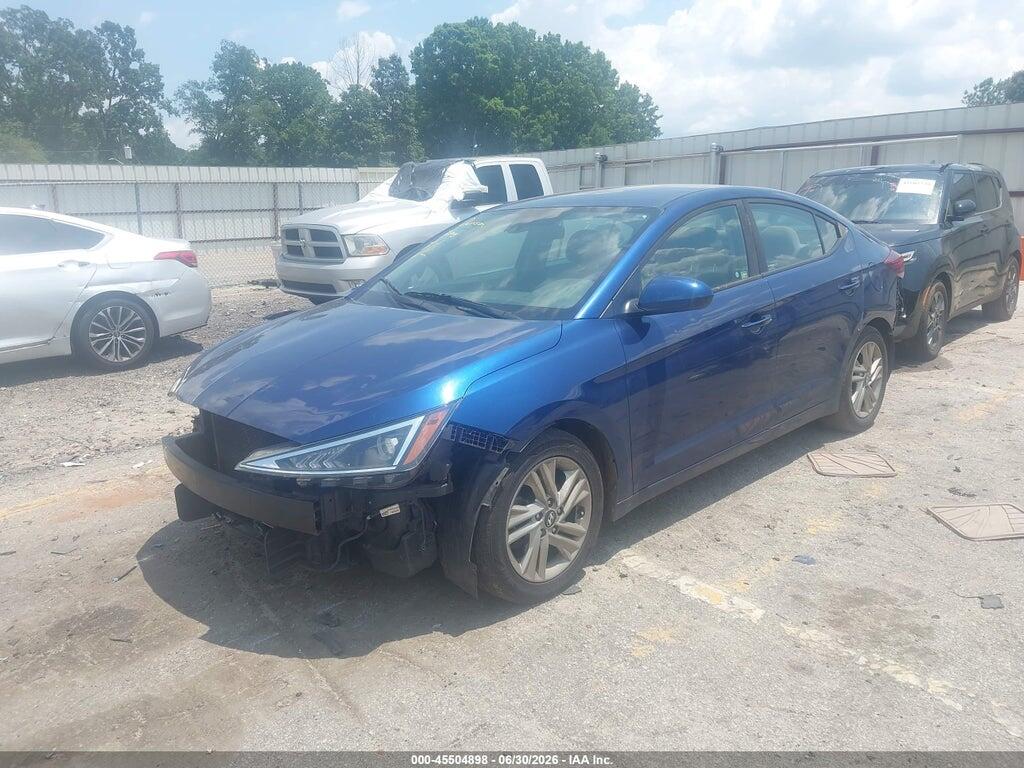 5NPD84LF3KH460292 2019 HYUNDAI ELANTRA photo no. 2