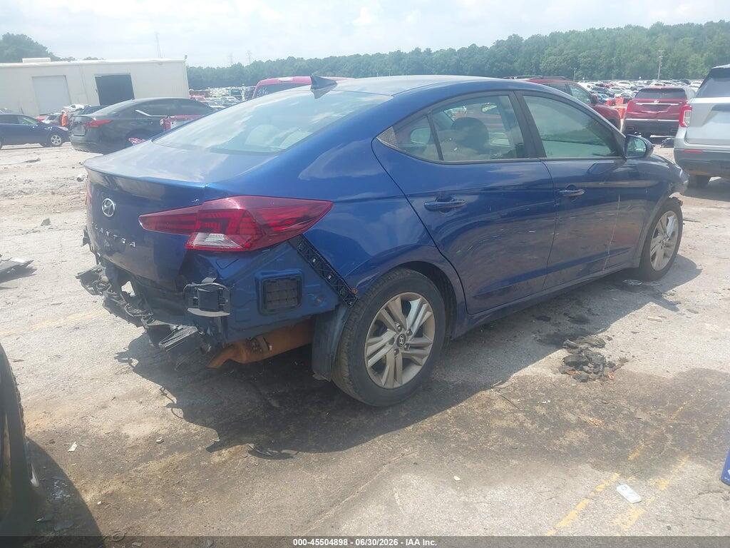 5NPD84LF3KH460292 2019 HYUNDAI ELANTRA photo no. 4