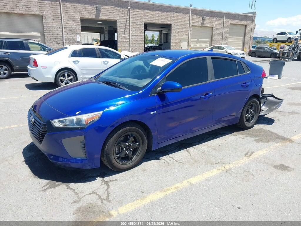 KMHC65LC1KU178876 2019 HYUNDAI IONIQ HYBRID photo no. 2