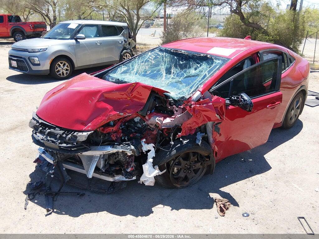 JTDACAAU8S3062296 2025 TOYOTA PRIUS photo no. 2