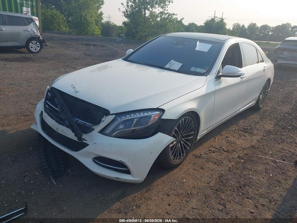 WDDUG8FB7HA316527 2017 MERCEDES-BENZ S 550 photo no. 2