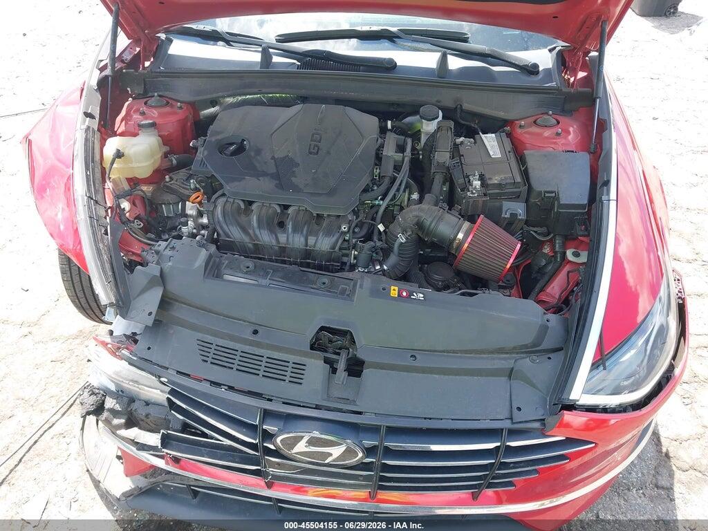 5NPEG4JA1MH103629 2021 HYUNDAI SONATA photo no. 10
