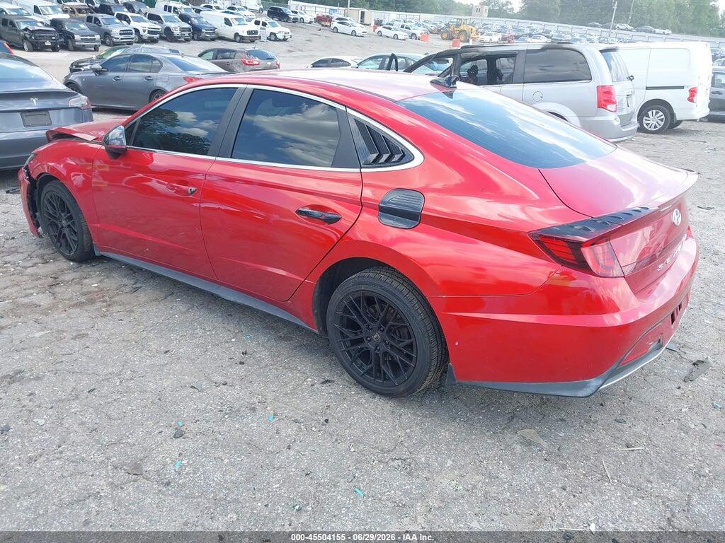 5NPEG4JA1MH103629 2021 HYUNDAI SONATA photo no. 3