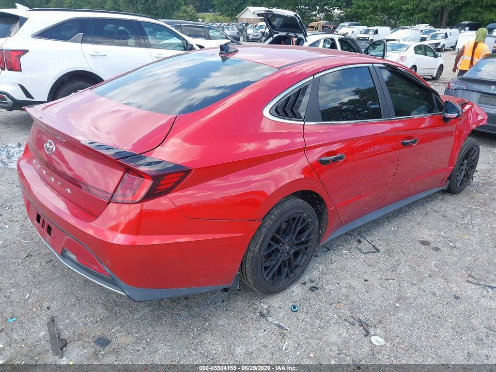 5NPEG4JA1MH103629 2021 HYUNDAI SONATA photo no. 4