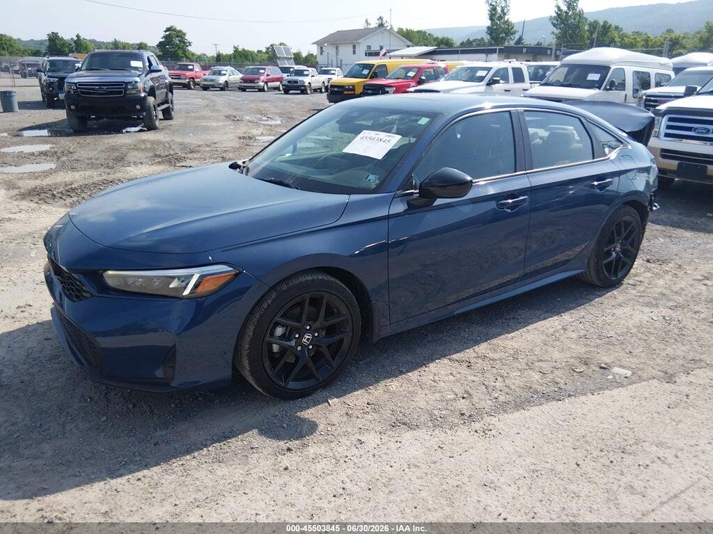 2HGFE4F80SH303604 2025 HONDA CIVIC HYBRID photo no. 2