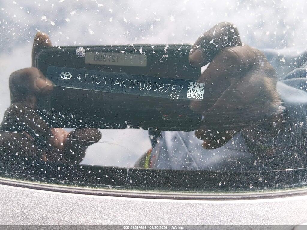 4T1C11AK2PU808767 2023 TOYOTA CAMRY photo no. 9