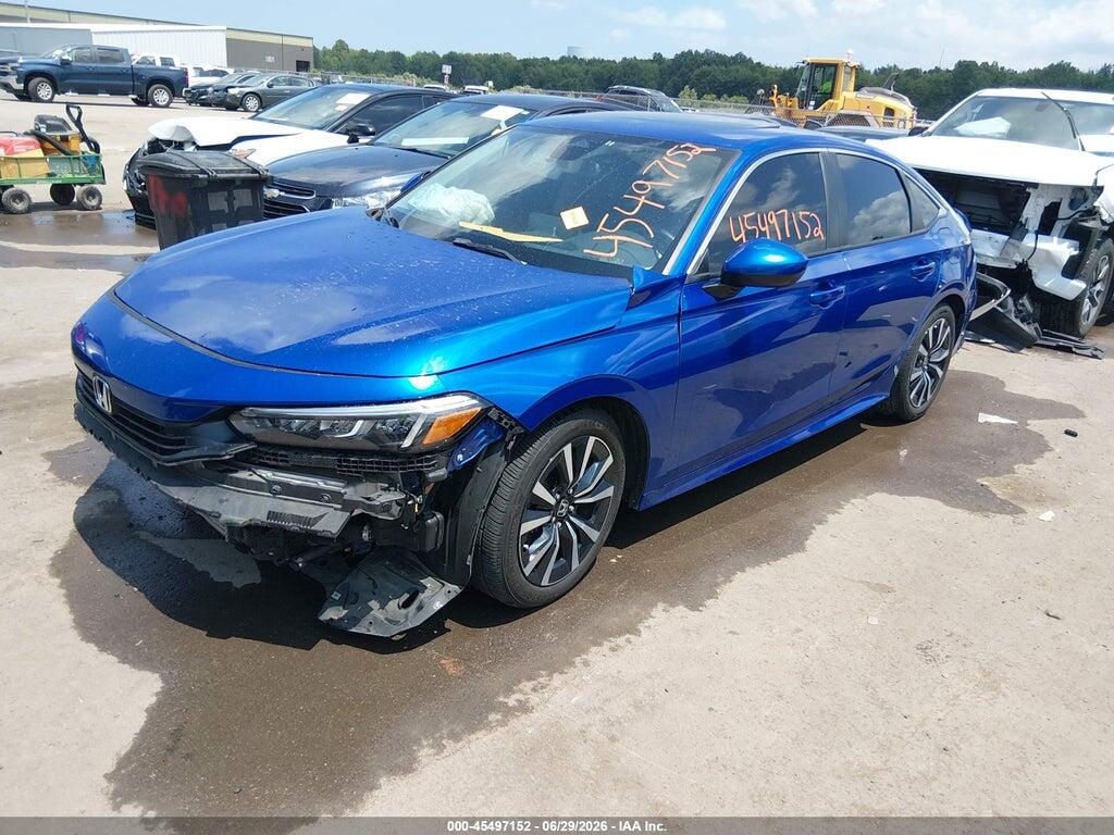 2HGFE1F74NH320965 2022 HONDA CIVIC photo no. 2