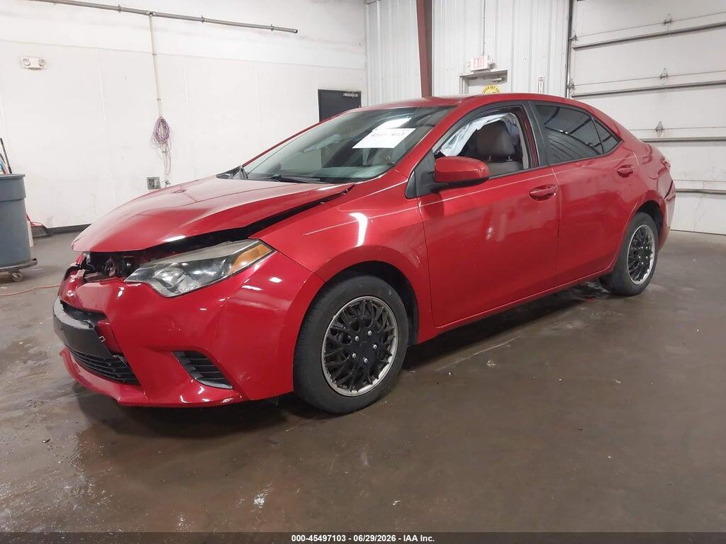 5YFBURHE0GP562773 2016 TOYOTA COROLLA photo no. 2