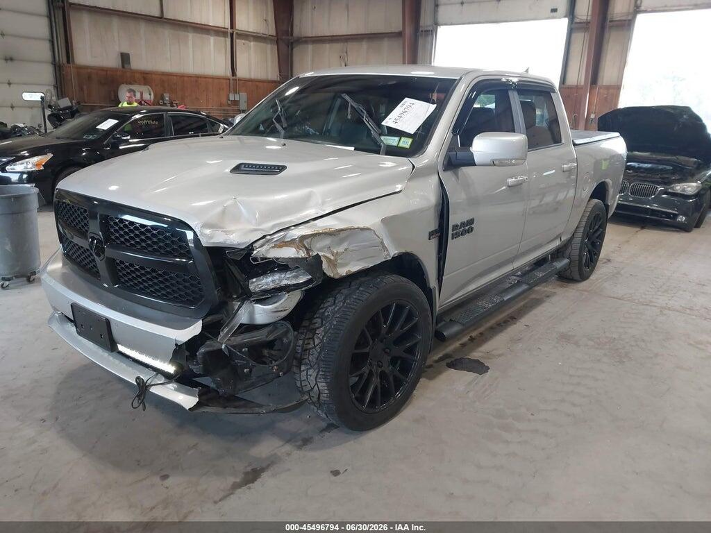 1C6RR7MTXJS241202 2018 RAM 1500 photo no. 2