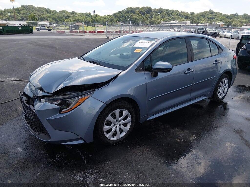 5YFEPMAE9NP335547 2022 TOYOTA COROLLA photo no. 2