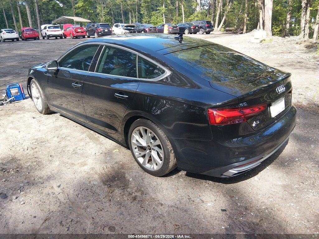 WAUCBCF53NA040261 2022 AUDI A5 SPORTBACK photo no. 3