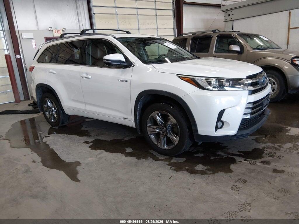 5TDDGRFH0JS045937 2018 TOYOTA HIGHLANDER HYBRID photo no. 1