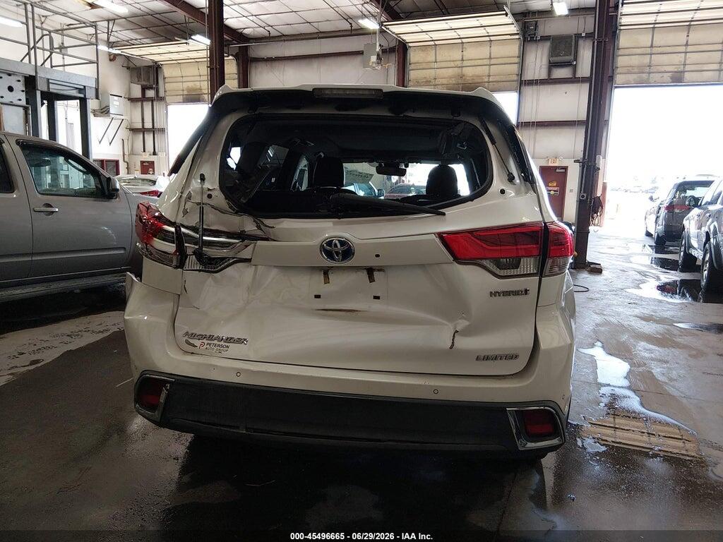 5TDDGRFH0JS045937 2018 TOYOTA HIGHLANDER HYBRID photo no. 6