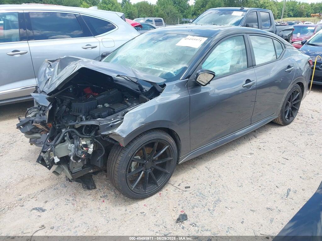 3N1AB8DV6LY281897 2020 NISSAN SENTRA photo no. 2