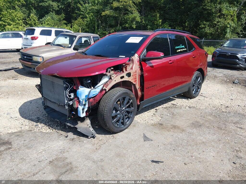 3GNAXWEV3NS163479 2022 CHEVROLET EQUINOX photo no. 2
