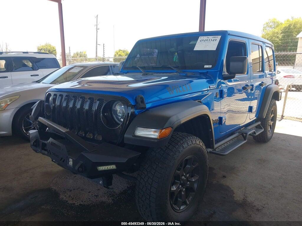 1C4HJXDG0MW722488 2021 JEEP WRANGLER UNLIMITED photo no. 2