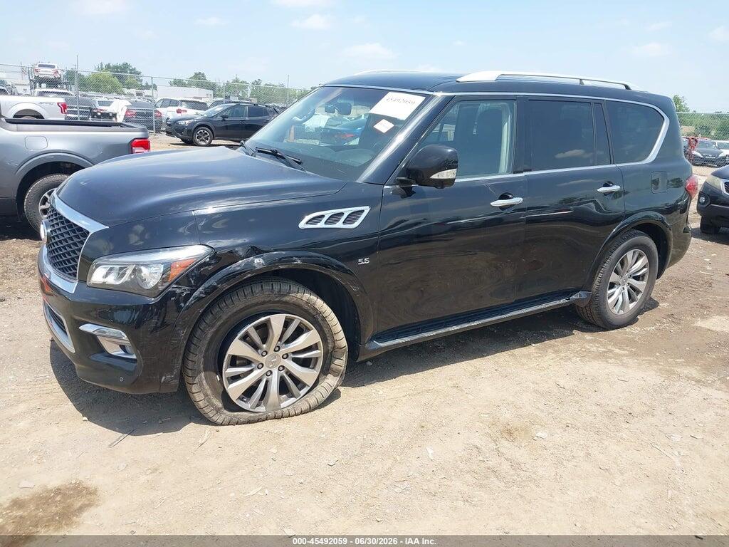 JN8AZ2NE2H9153095 2017 INFINITI QX80 photo no. 2