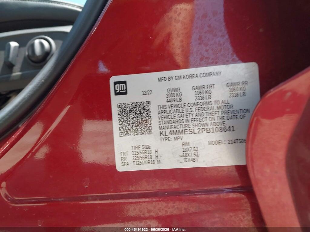 KL4MMESL2PB108641 2023 BUICK ENCORE GX photo no. 9