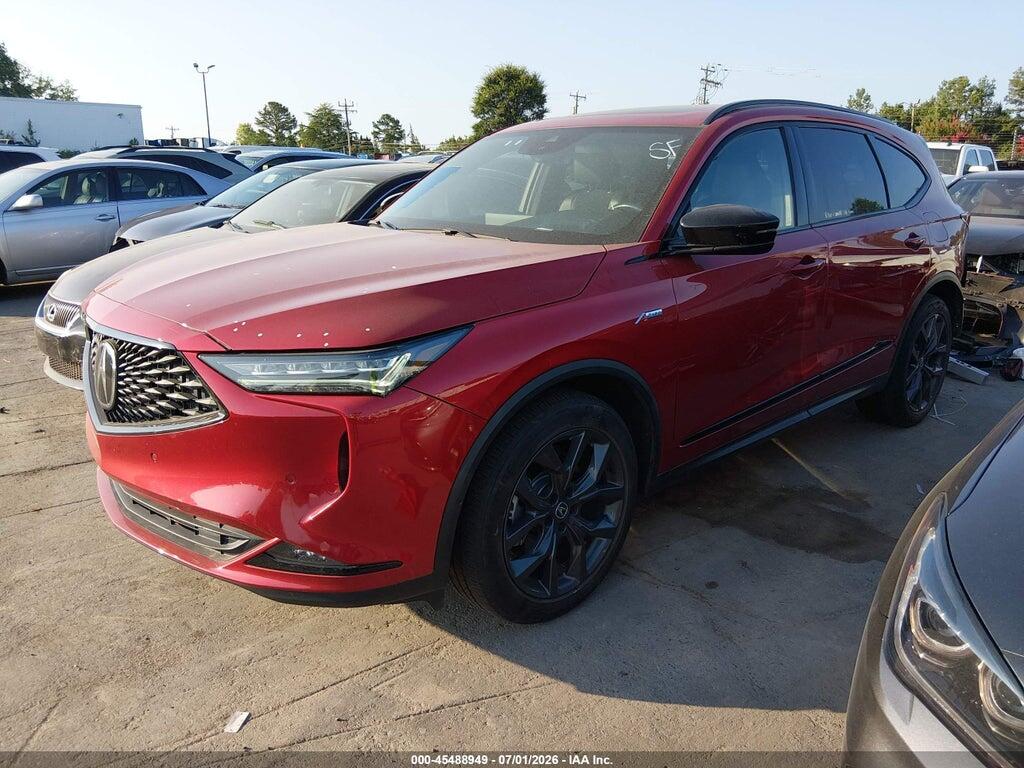 5J8YE1H08NL031230 2022 ACURA MDX photo no. 2