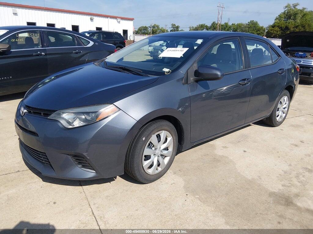 5YFBURHE7GP564701 2016 TOYOTA COROLLA photo no. 2