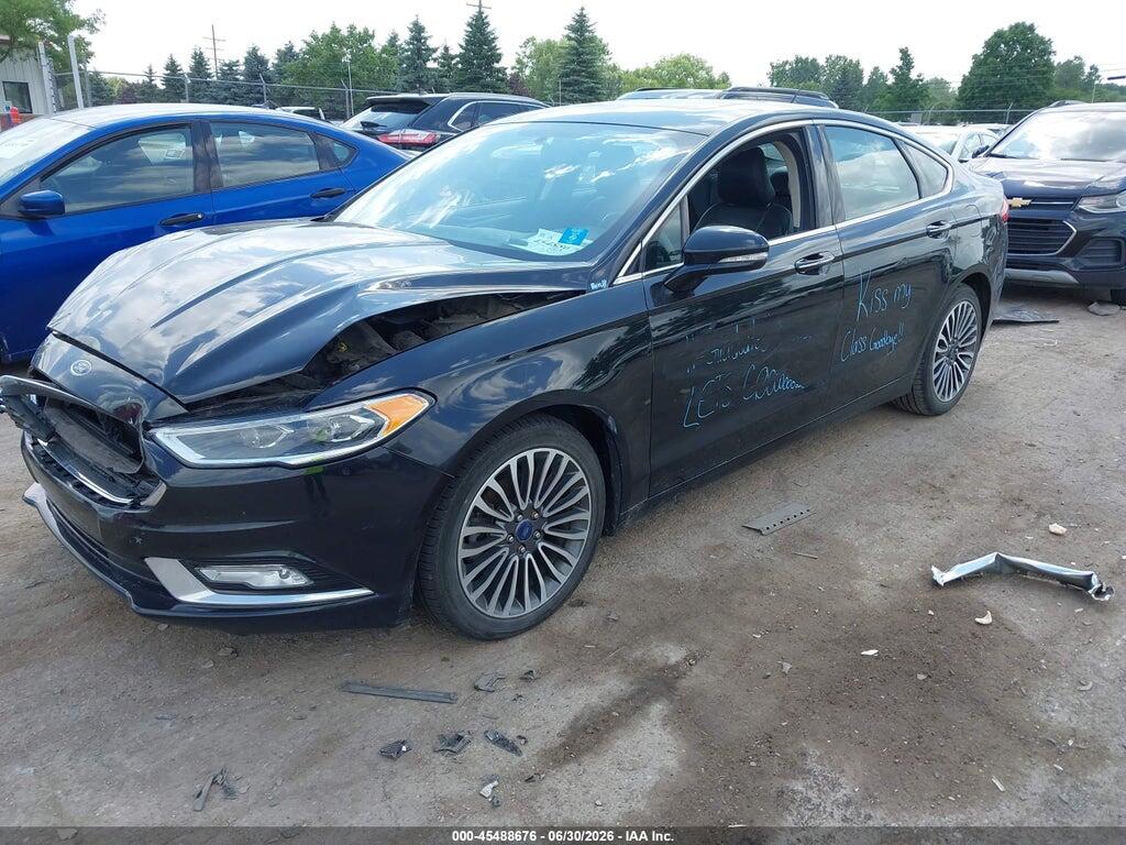 3FA6P0D91HR121023 2017 FORD FUSION photo no. 2