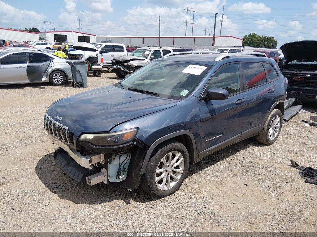 1C4PJLCB3MD136650 2021 JEEP CHEROKEE photo no. 2