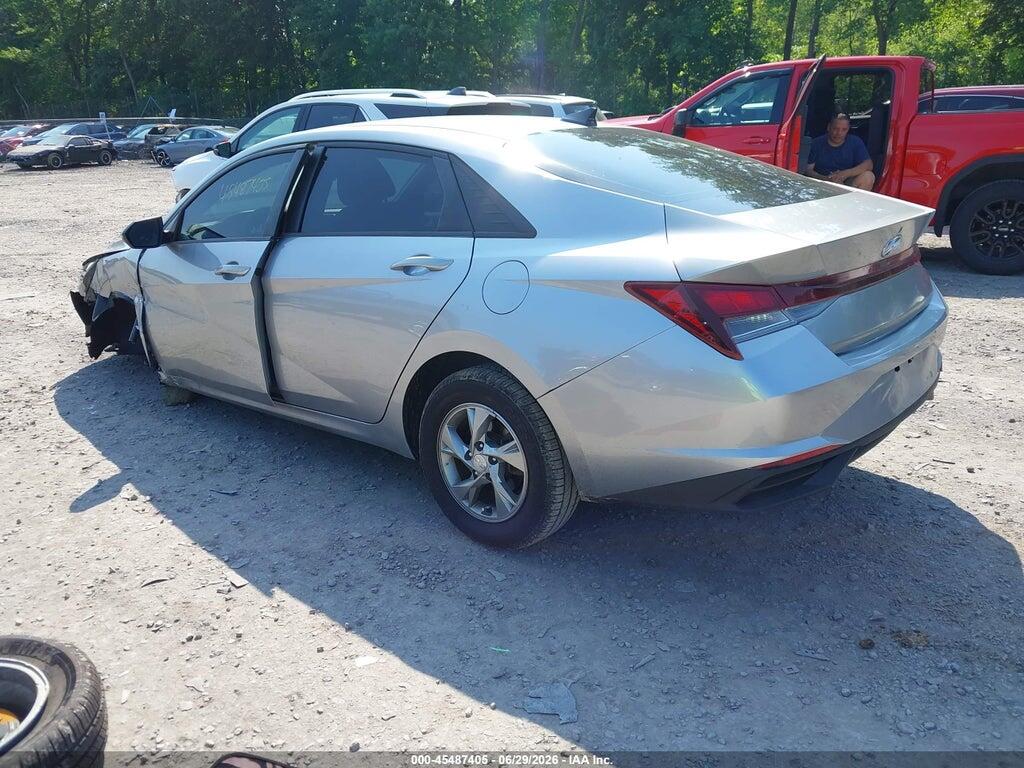 5NPLL4AG8MH045493 2021 HYUNDAI ELANTRA photo no. 3