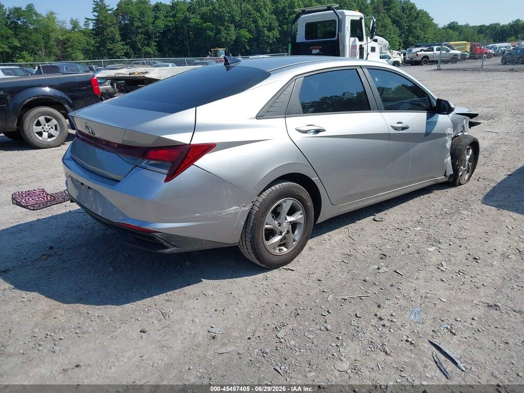 5NPLL4AG8MH045493 2021 HYUNDAI ELANTRA photo no. 4