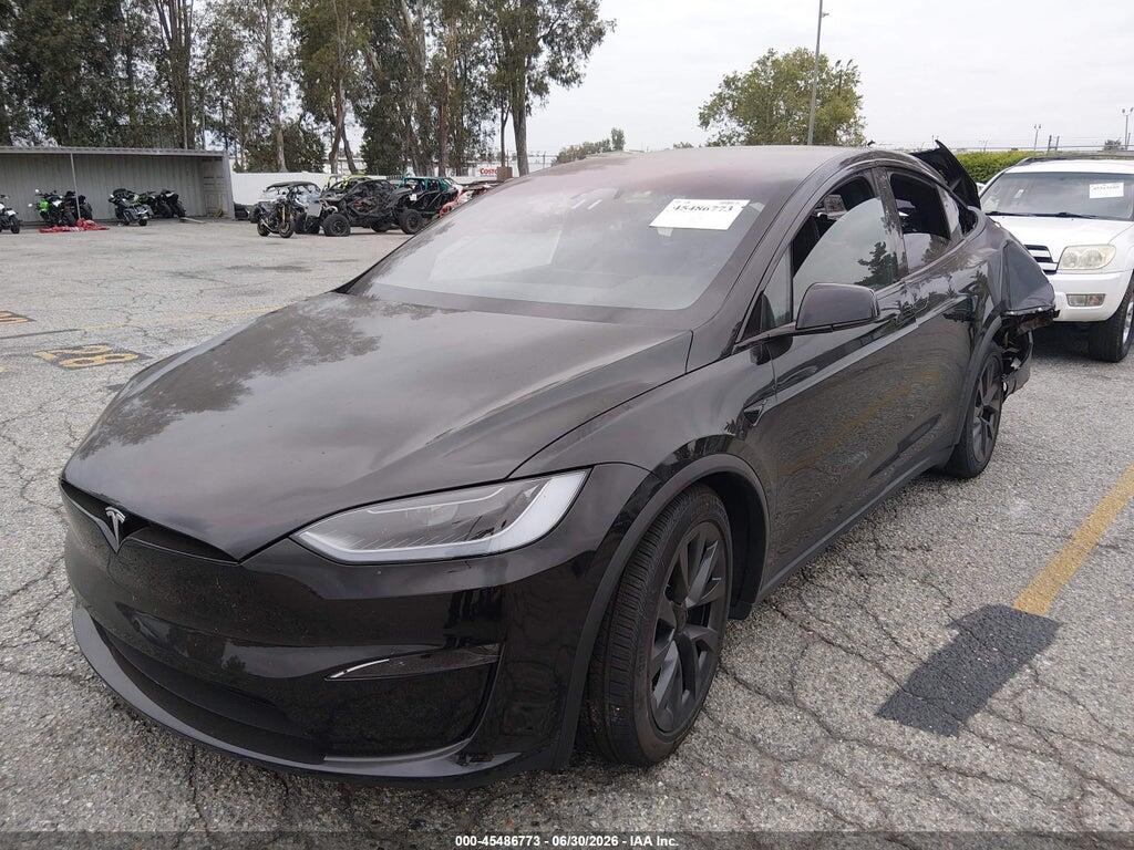 7SAXCDE52PF427132 2023 TESLA MODEL X photo no. 2