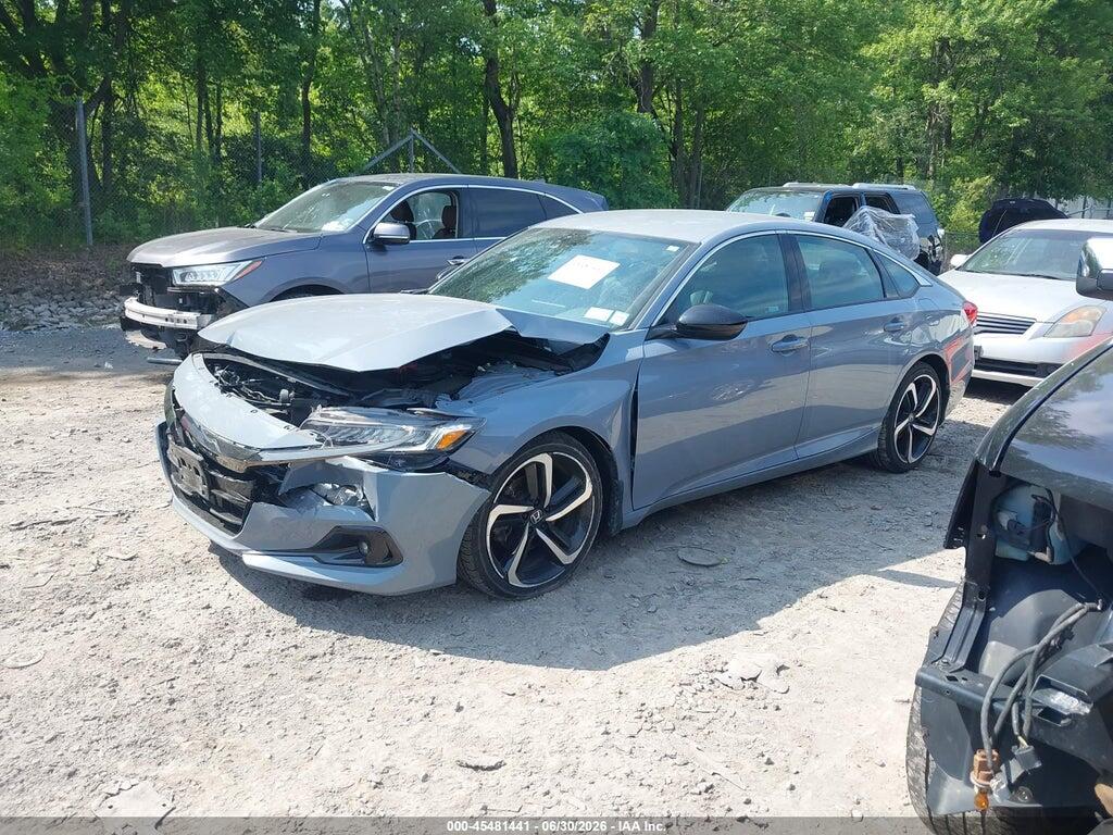 1HGCV1F34NA025508 2022 HONDA ACCORD photo no. 2