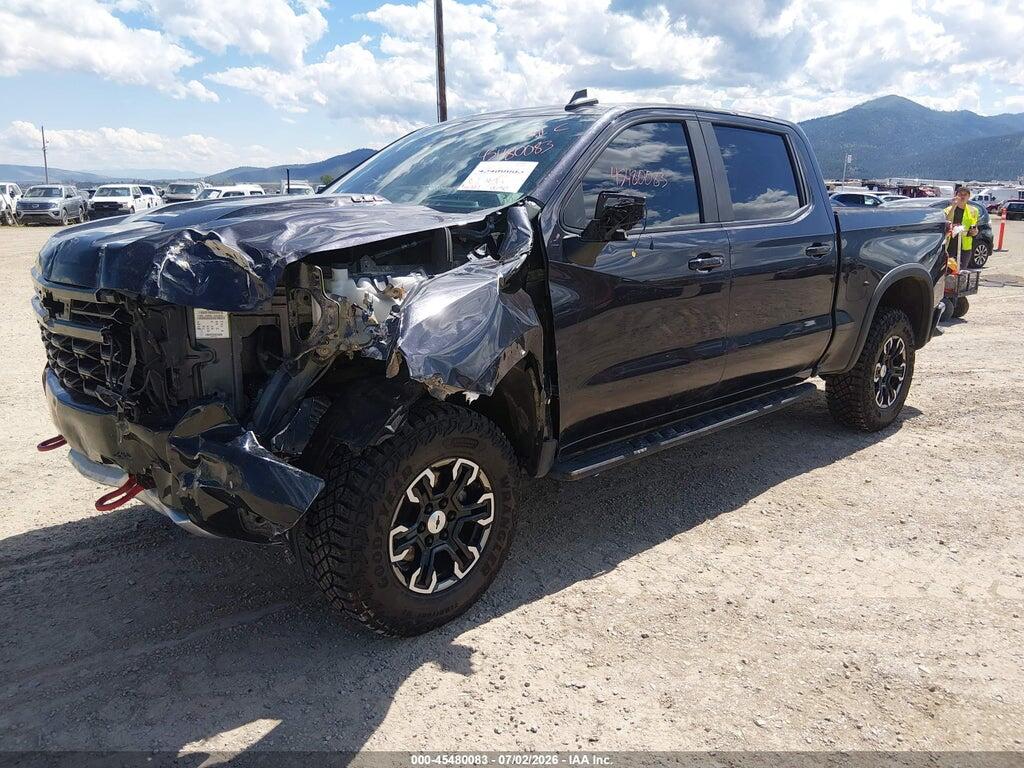 3GCUDHEL8NG545342 2022 CHEVROLET SILVERADO 1500 photo no. 2
