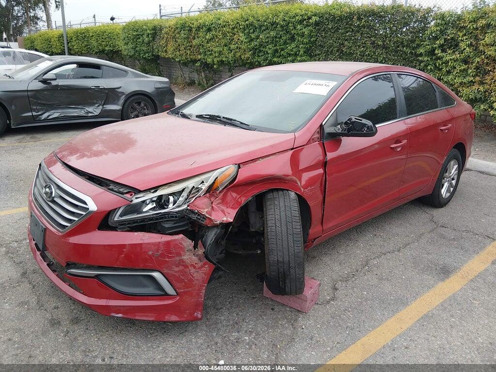 5NPE24AF3HH562824 2017 HYUNDAI SONATA photo no. 2