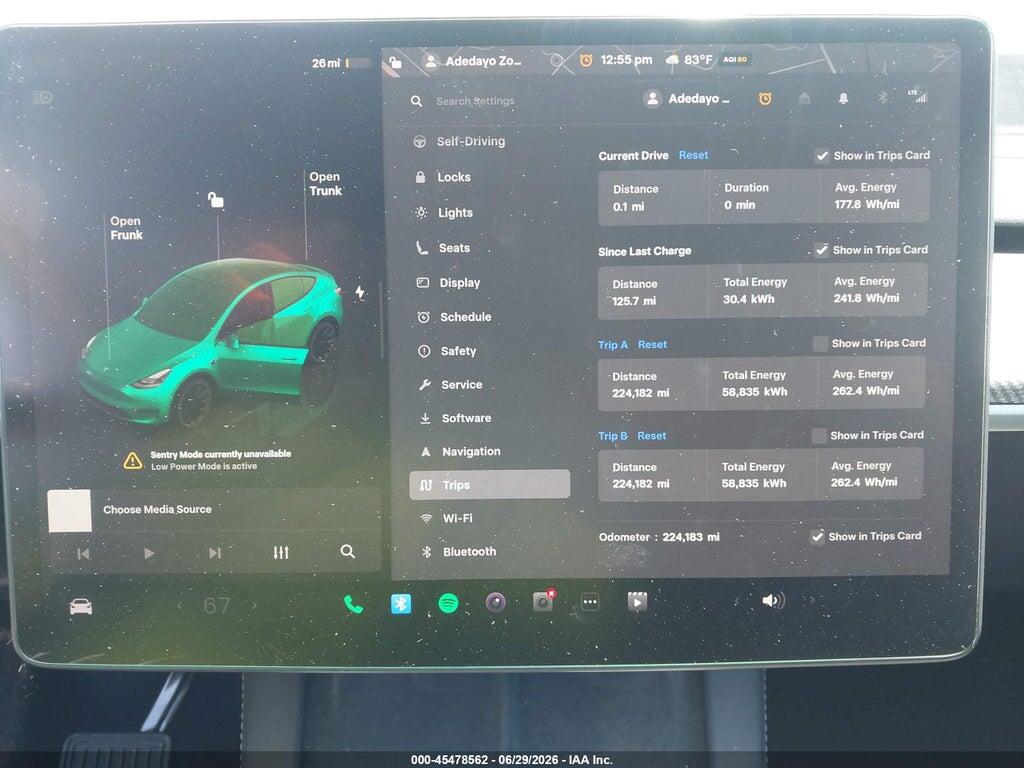 7SAYGDEE0RA214902 2024 TESLA MODEL Y photo no. 7