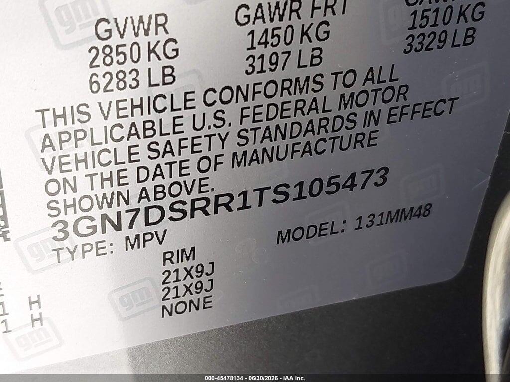 3GN7DSRR1TS105473 2026 CHEVROLET EQUINOX EV photo no. 9