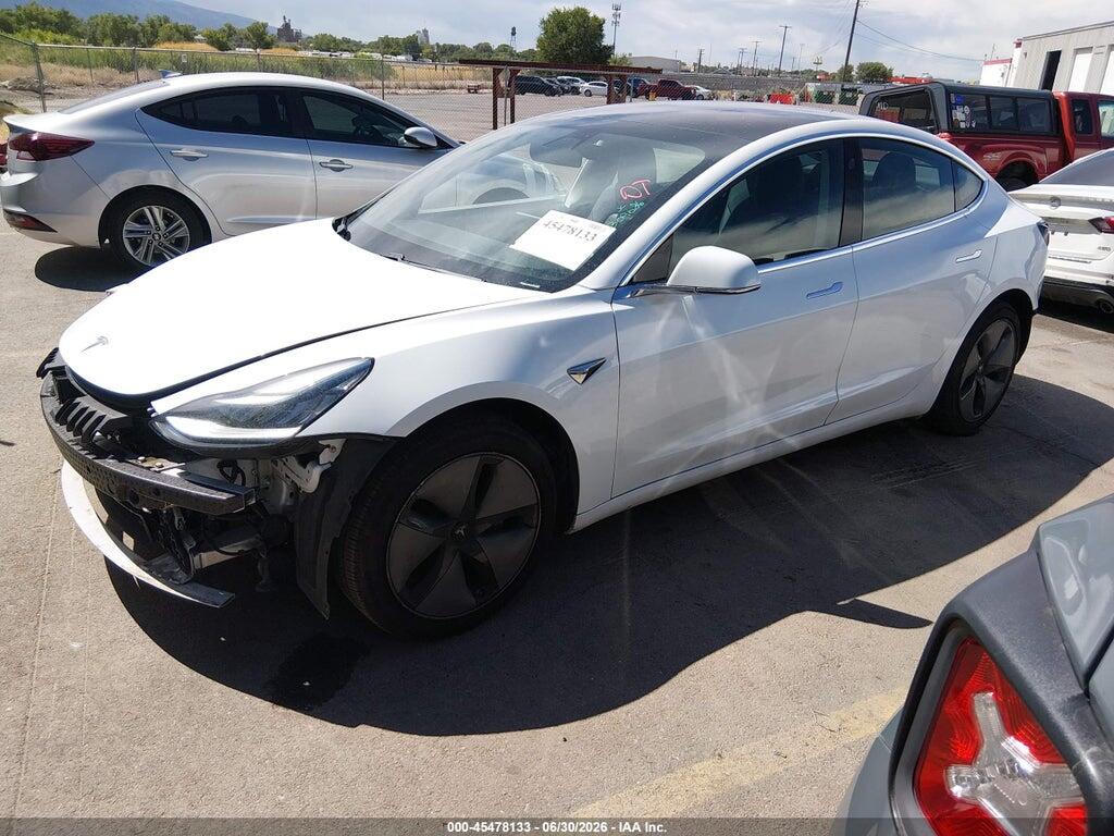 5YJ3E1EA0KF309686 2019 TESLA MODEL 3 photo no. 2