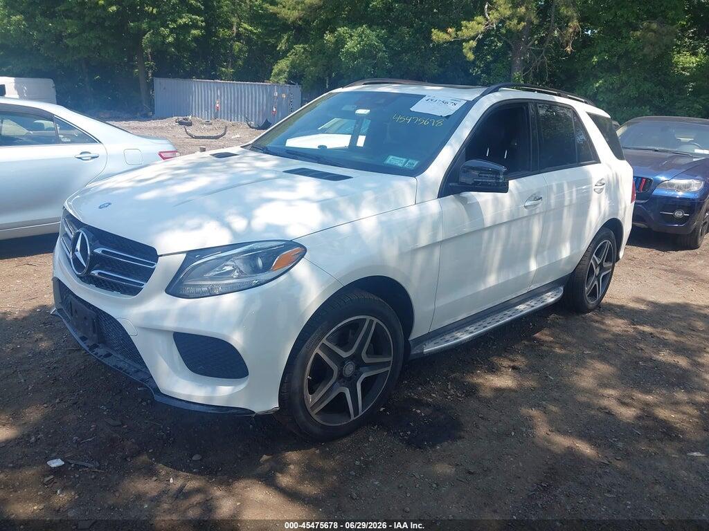4JGDA5HB0GA685876 2016 MERCEDES-BENZ GLE 350 photo no. 2