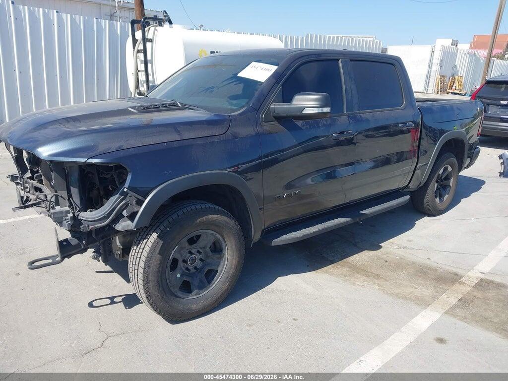1C6SRFLT1KN791806 2019 RAM 1500 photo no. 2
