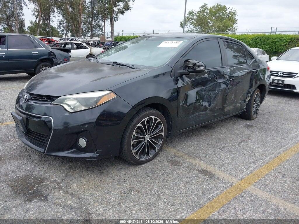5YFBURHE3GP564341 2016 TOYOTA COROLLA photo no. 2