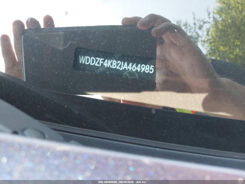 WDDZF4KB2JA464985 2018 MERCEDES-BENZ E 300 photo no. 9