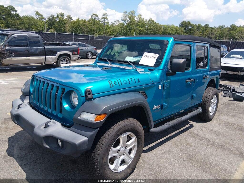 1C4HJXDG2LW167557 2020 JEEP WRANGLER UNLIMITED photo no. 2