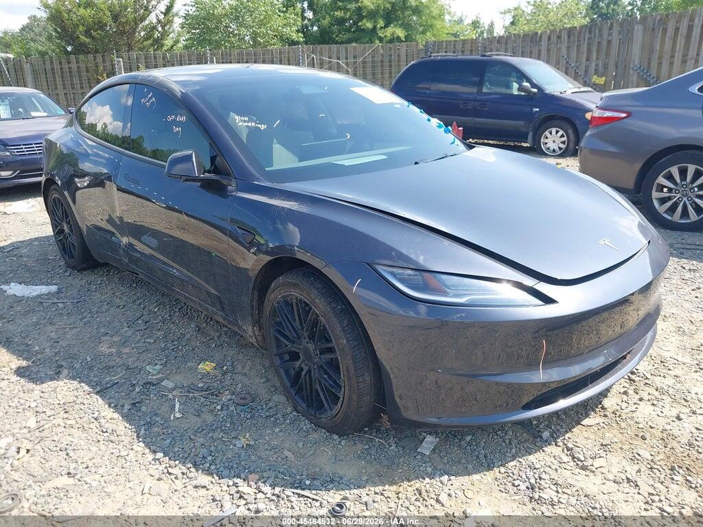 5YJ3E1EA4SF044819 2025 TESLA MODEL 3 photo no. 1