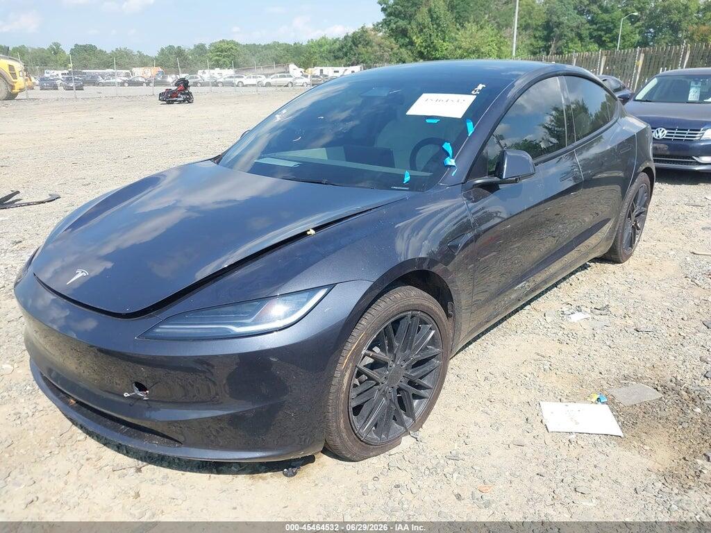 5YJ3E1EA4SF044819 2025 TESLA MODEL 3 photo no. 2