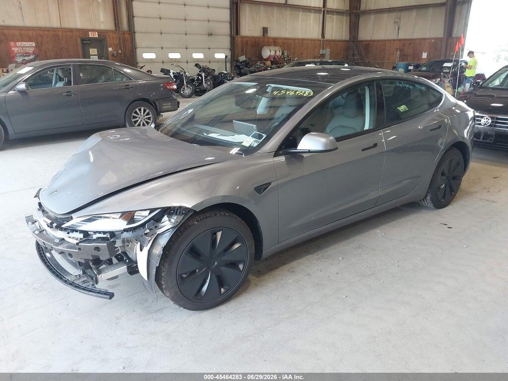 5YJ3E1EA6SF925294 2025 TESLA MODEL 3 photo no. 2