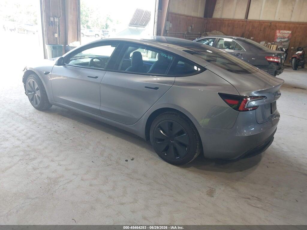 5YJ3E1EA6SF925294 2025 TESLA MODEL 3 photo no. 3