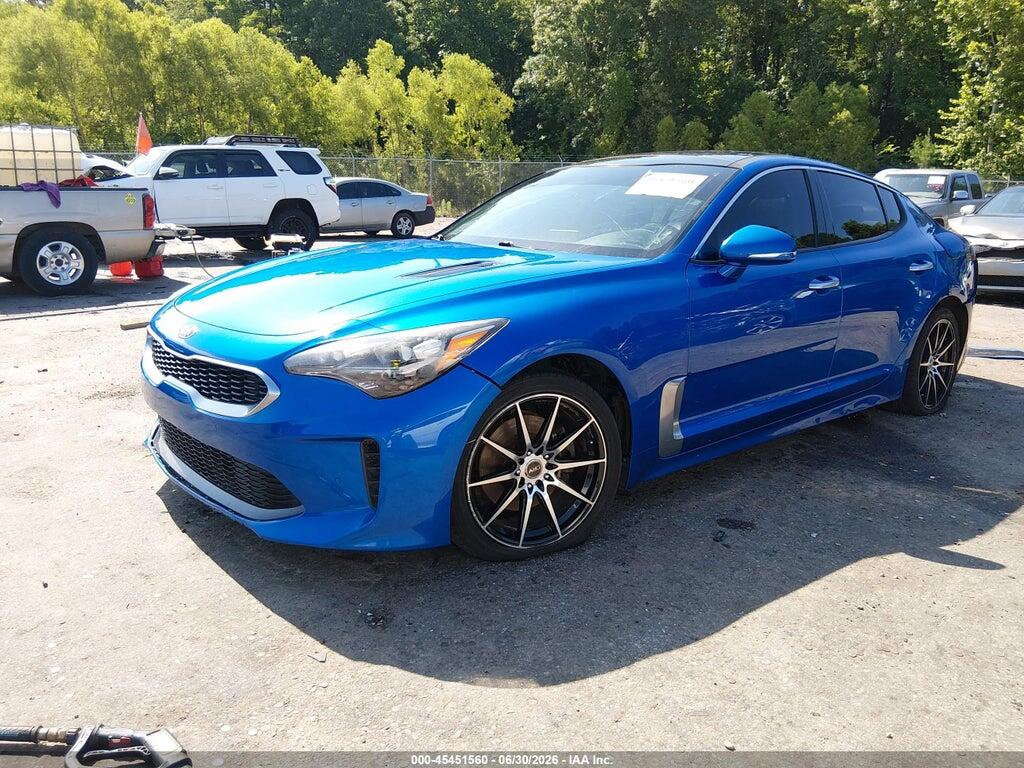 KNAE25LAXJ6037800 2018 KIA STINGER photo no. 2