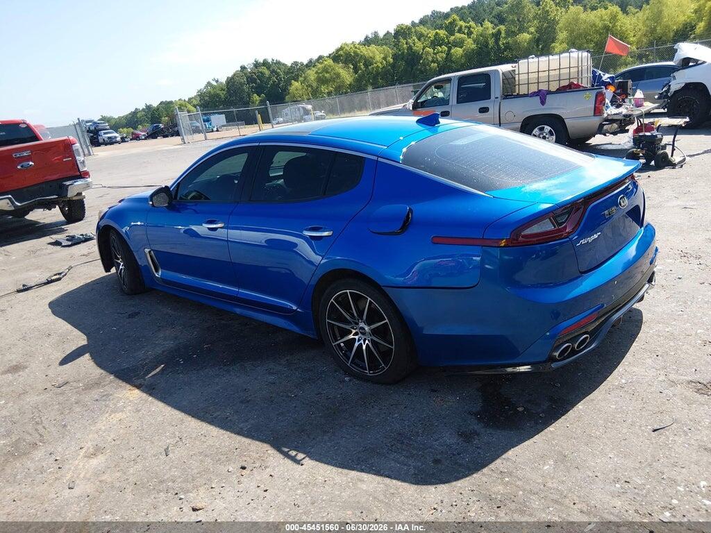 KNAE25LAXJ6037800 2018 KIA STINGER photo no. 3